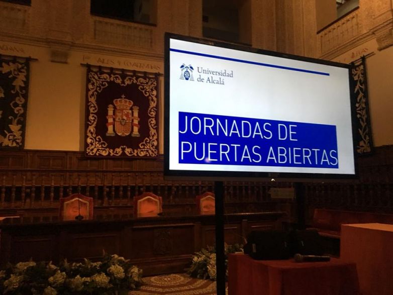 PUERTAS ABIERTAS UAH 1º BACH 30/enero/2018