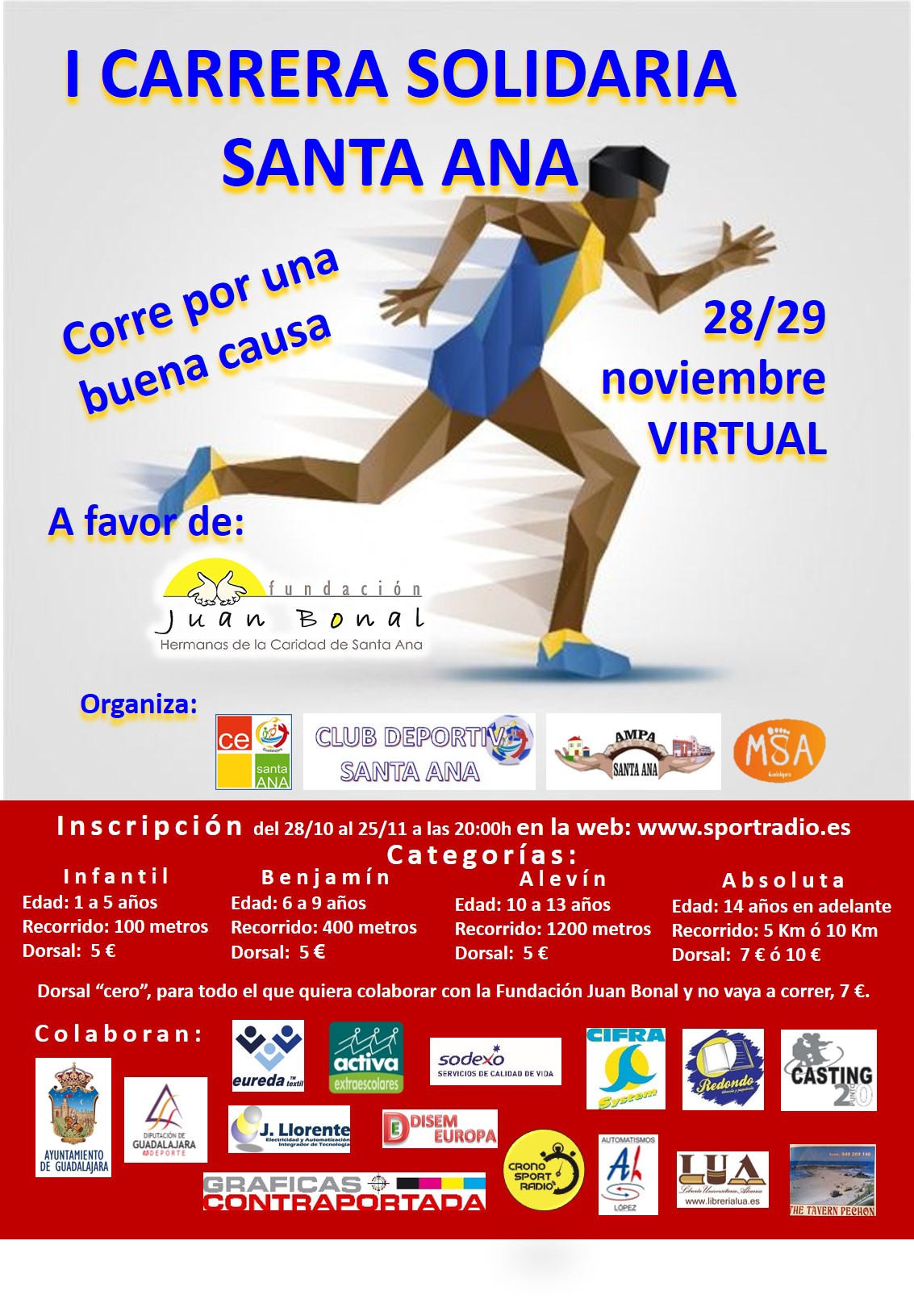 1 CARRERA SOLIDARIA VIRTUAL 28 29