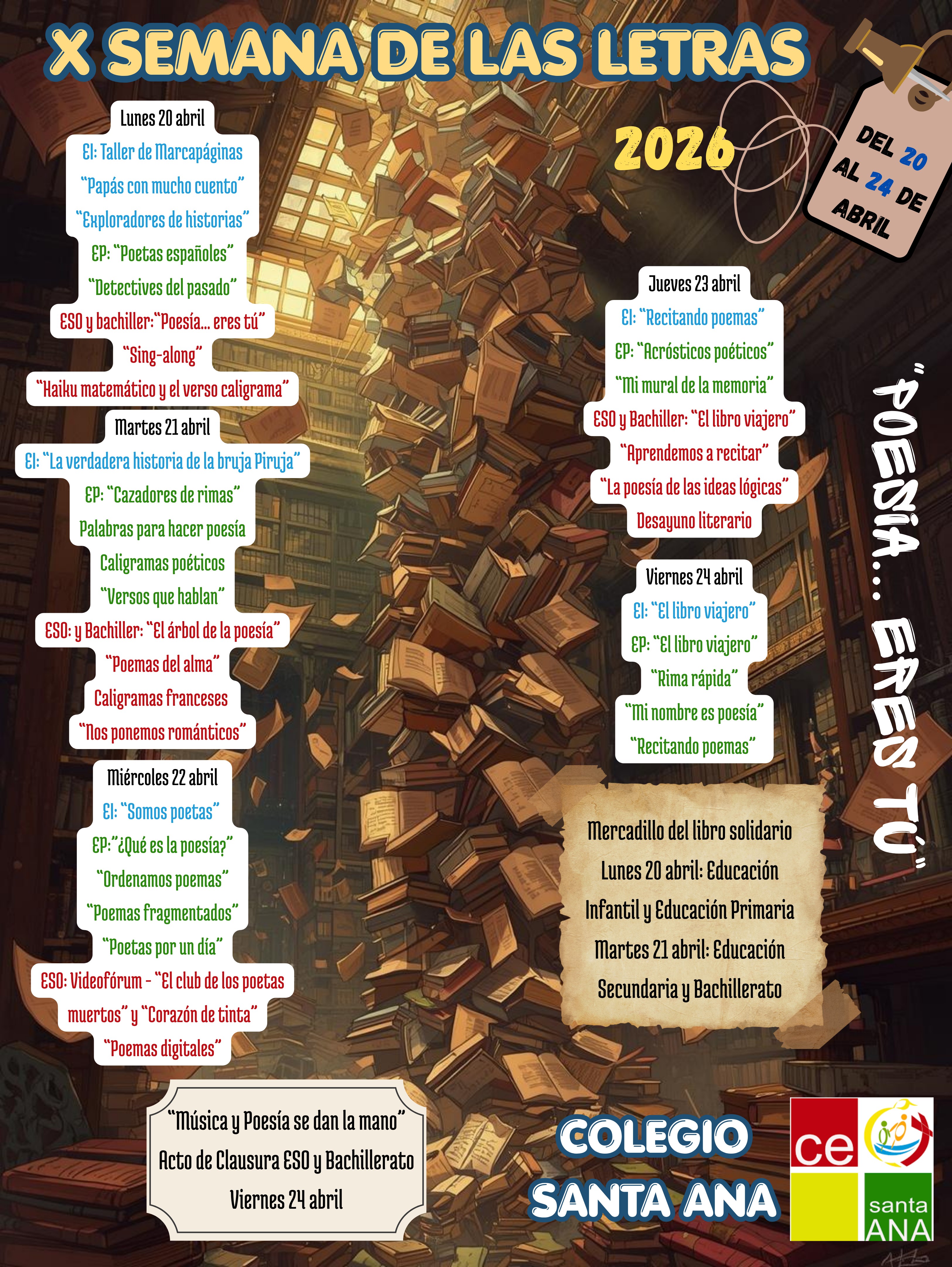 X JORNADAS DE LAS LETRAS
