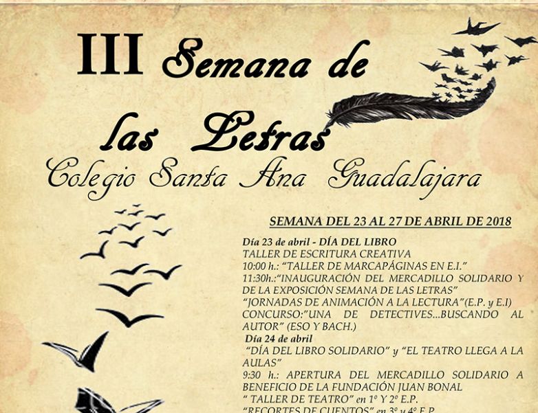 III SEMANA DE LAS LETRAS